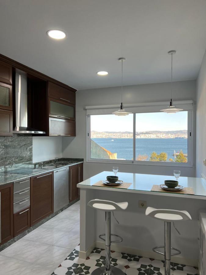 Apartamento En Cangas - Vistas Al Mar Buitenkant foto